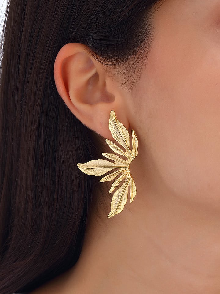 Nakkash Pozłacane kolczyki-wkrętki rozmiar: onesize