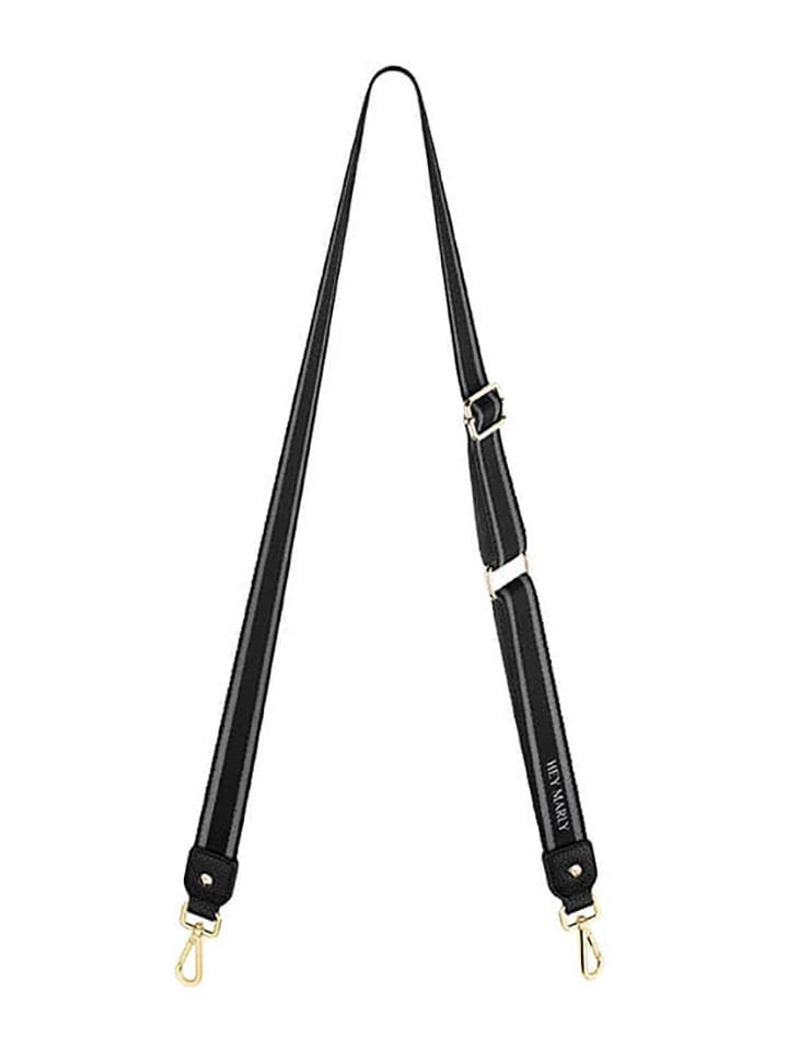 Hey Marly Pasek "Clean" w kolorze czarnym do torebki - dł. 128 cm rozmiar: onesize