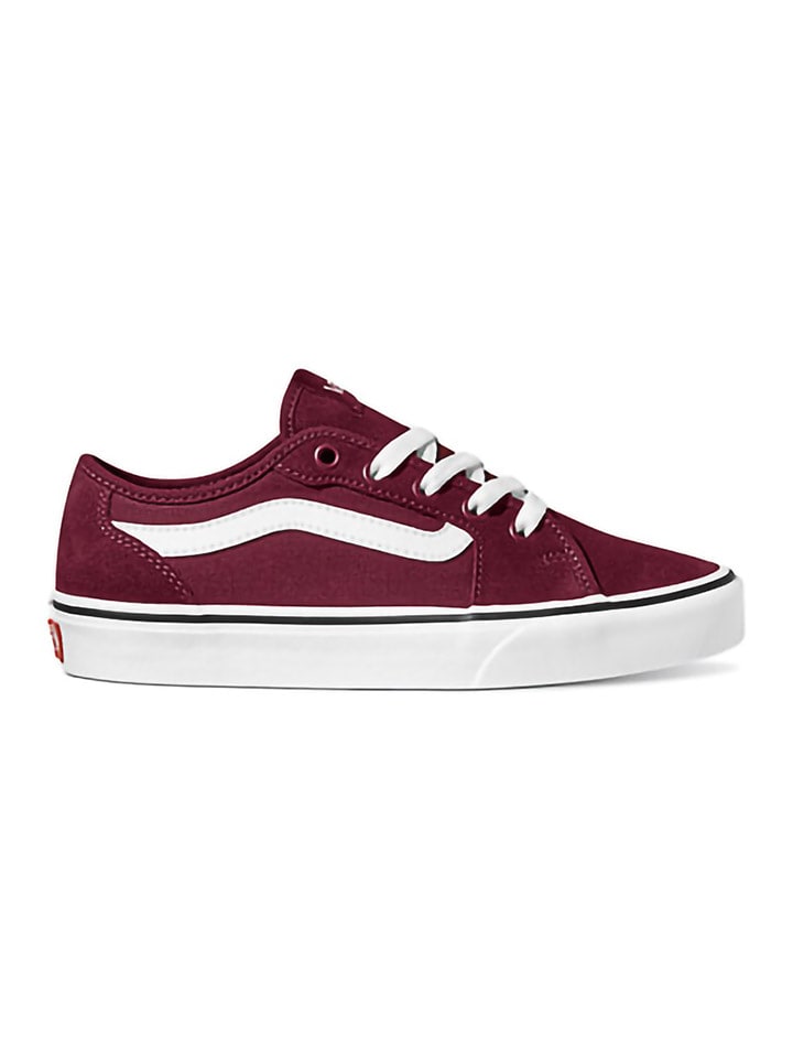 Vans Skórzane sneakersy w kolorze czerwonym rozmiar: 38,5
