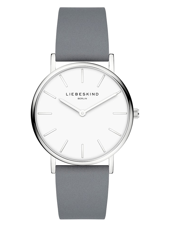 Liebeskind Zegarek kwarcowy w kolorze srebrno-szaro-białym rozmiar: onesize