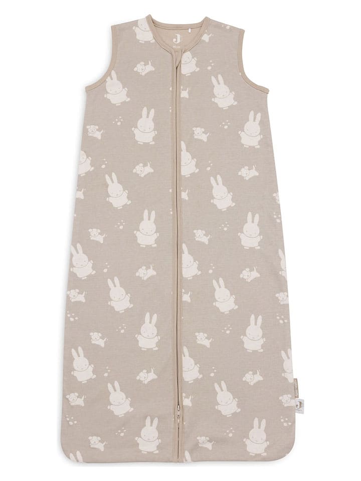 Jollein Śpiworek niemowlęcy "Miffy & Snuffy" w kolorze oliwkowym - 0,5 TOG rozmiar: 70 cm