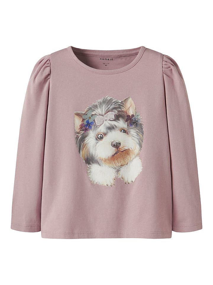 name it Koszulka w kolorze jasnoróżowym rozmiar: 104