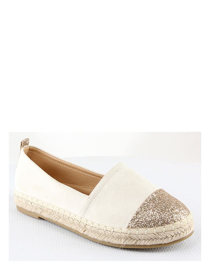 Foreverfolie Espadryle w kolorze beżowym rozmiar: 38