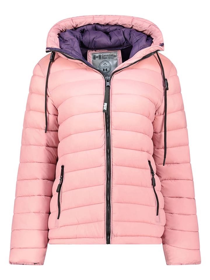 Canadian Peak Kurtka pikowana "Azuleak" w kolorze jasnoróżowym rozmiar: 3XL