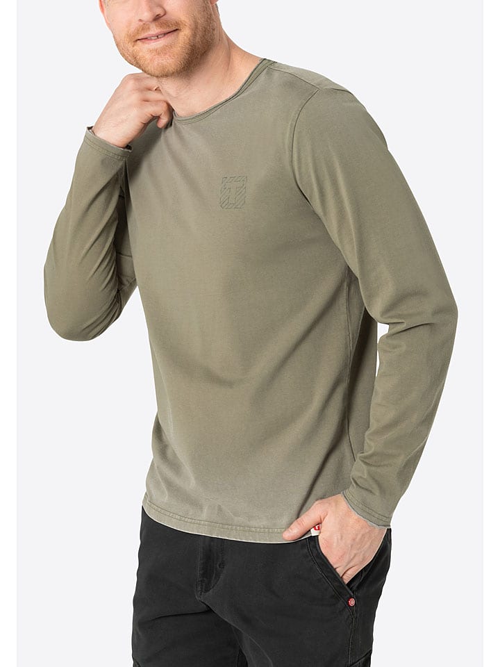 Timezone Koszulka w kolorze oliwkowym rozmiar: M