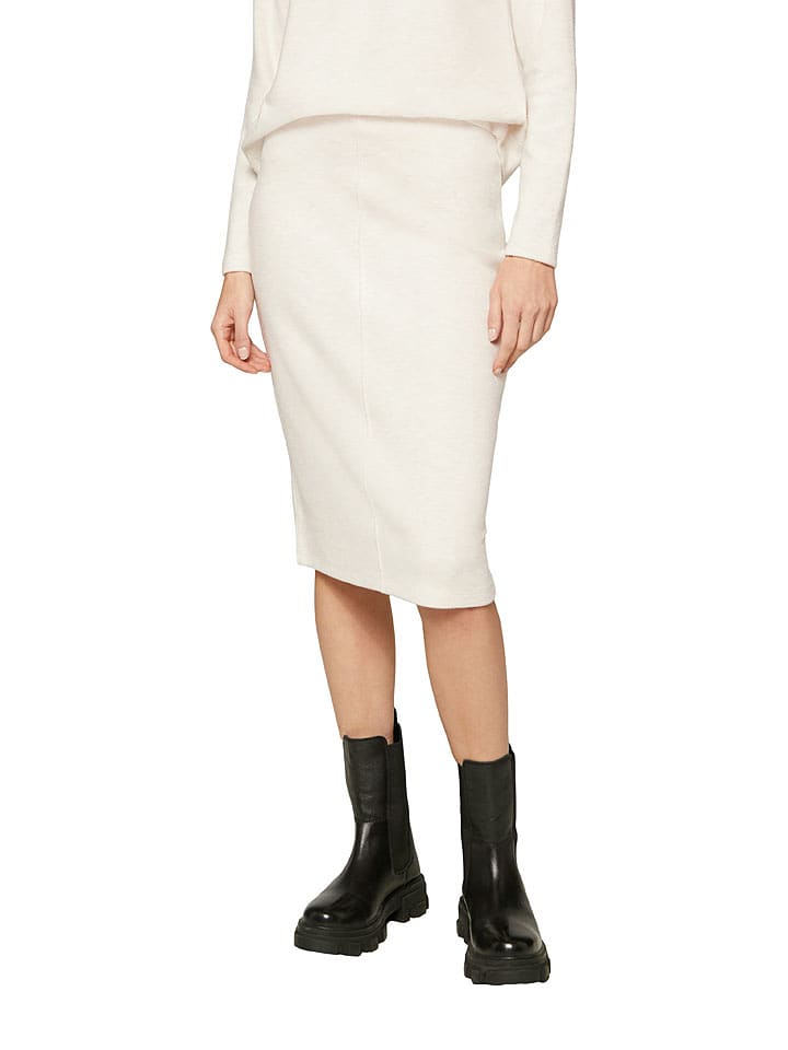 s.Oliver Spódnica w kolorze kremowym rozmiar: 36