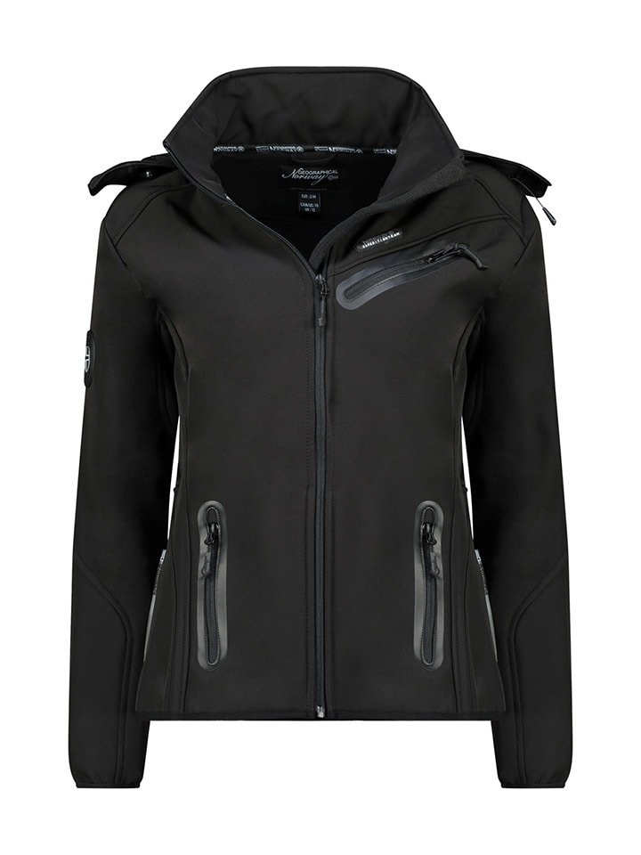 Geographical Norway Kurtka przejściowa "Reinelimo" w kolorze czarnym rozmiar: XL