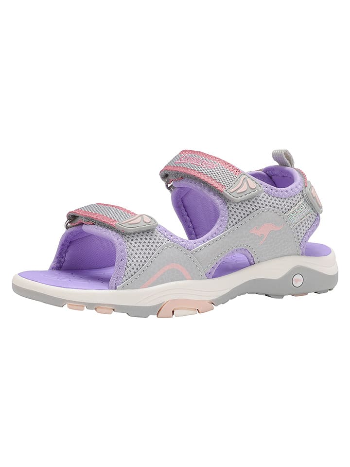 Kangaroos Sandały "K-Leni Nova" w kolorze szaro-fioletowym rozmiar: 35