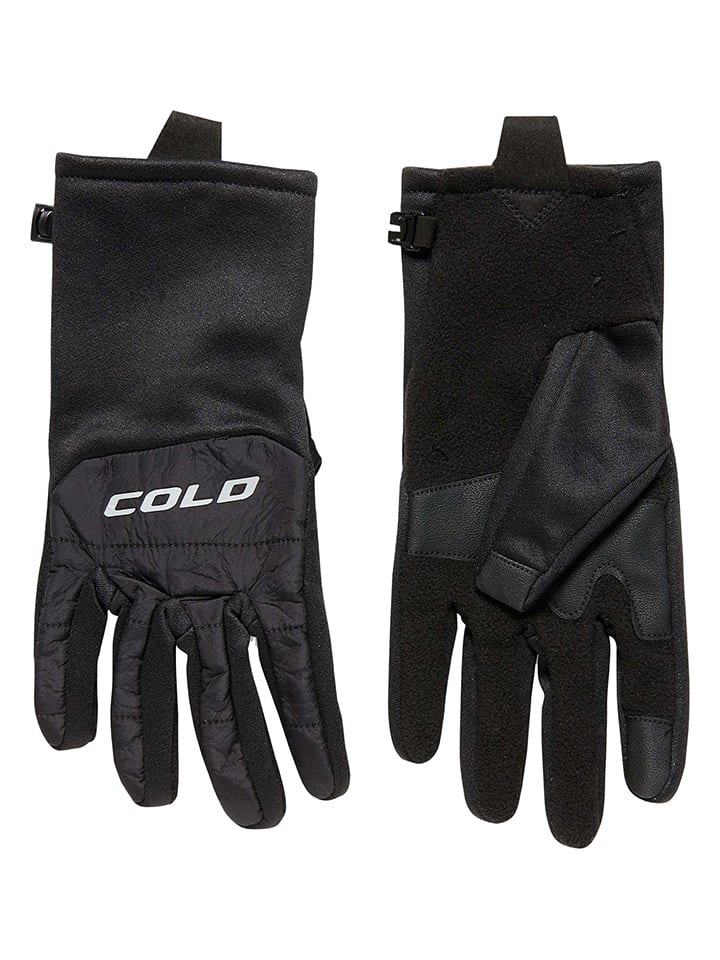 COLD Rękawiczki softshellowe "I-Touch" w kolorze czarnym rozmiar: XXL
