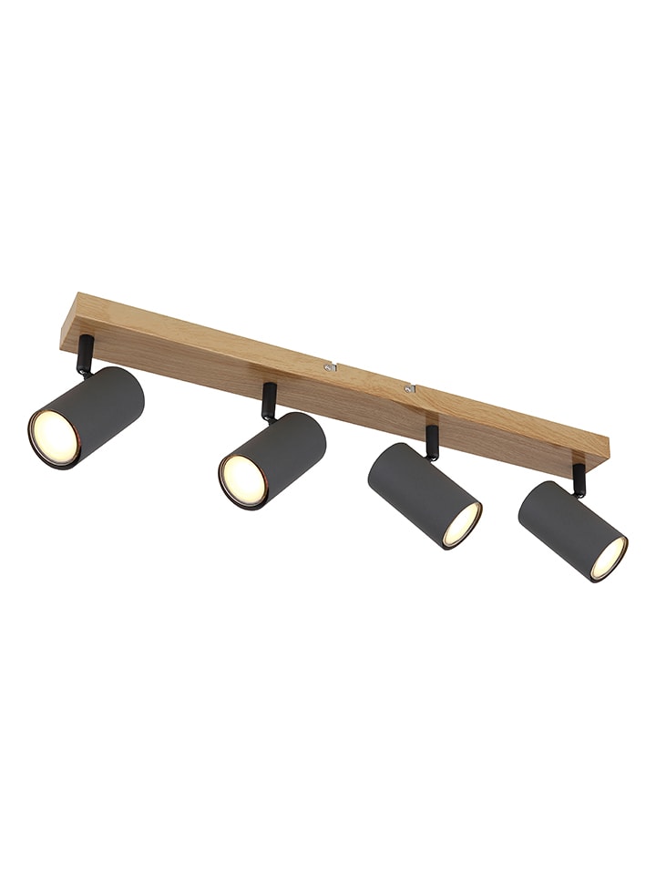 Globo lighting Lampa sufitowa w kolorze szaro-jasnobrązowym - 56 x 6 x 12 cm rozmiar: onesize