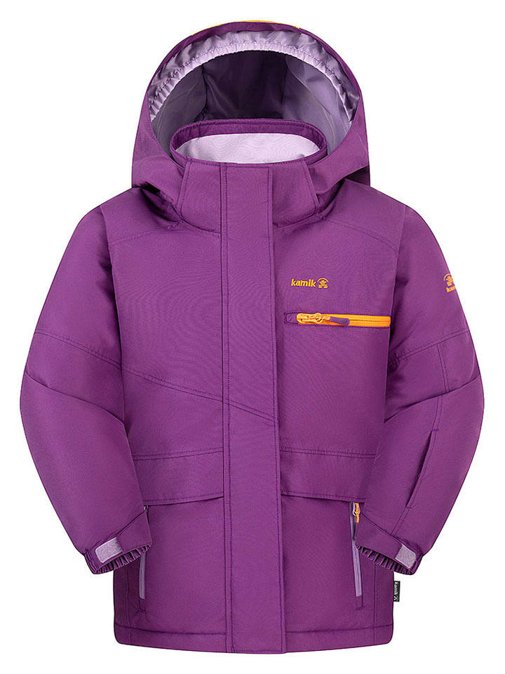 Kamik Kurtka zimowa "Carina" w kolorze fioletowym rozmiar: 104