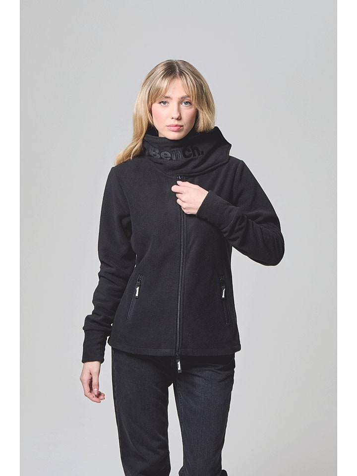 Bench Kurtka polarowa "Funnel" w kolorze czarnym rozmiar: 38