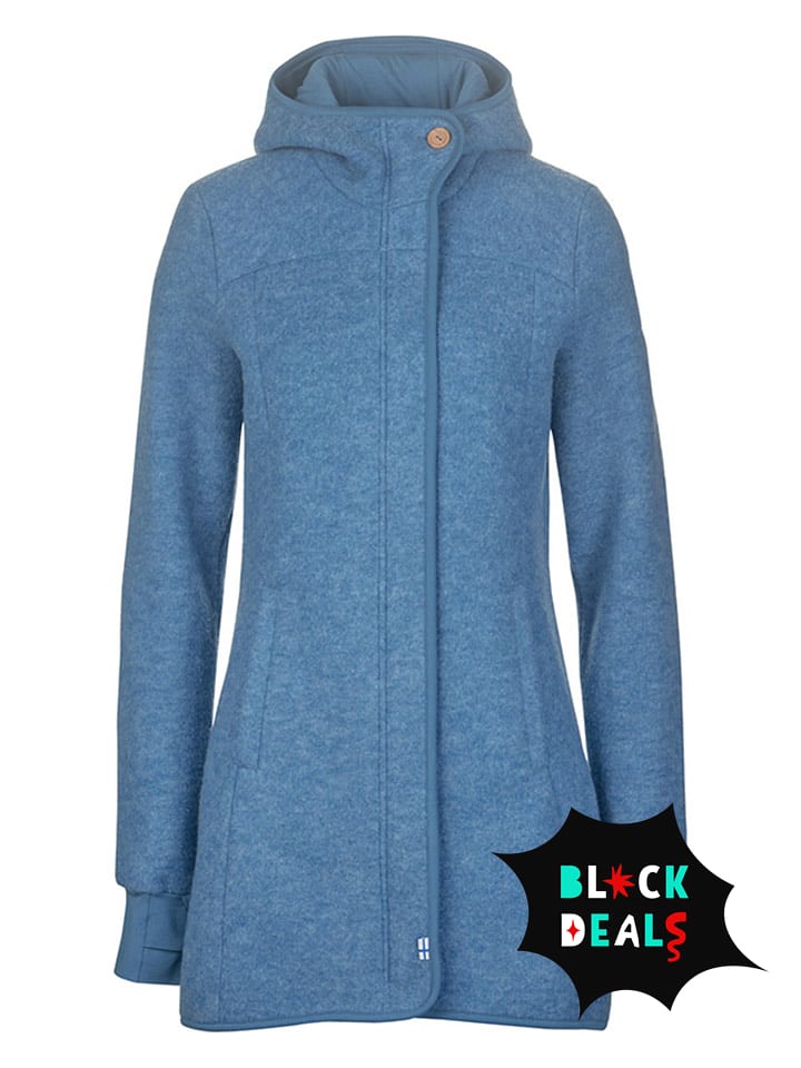 finside Kurtka polarowa "Kansa" w kolorze niebieskim rozmiar: 36