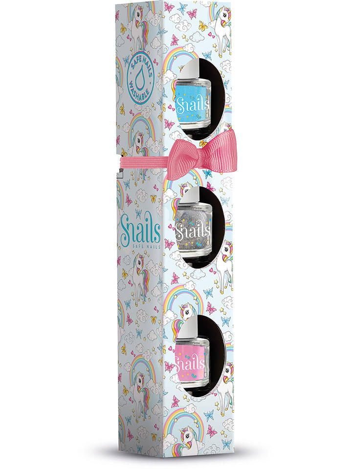 Snails Lakiery (3 szt.) do paznokci - 3+ rozmiar: onesize