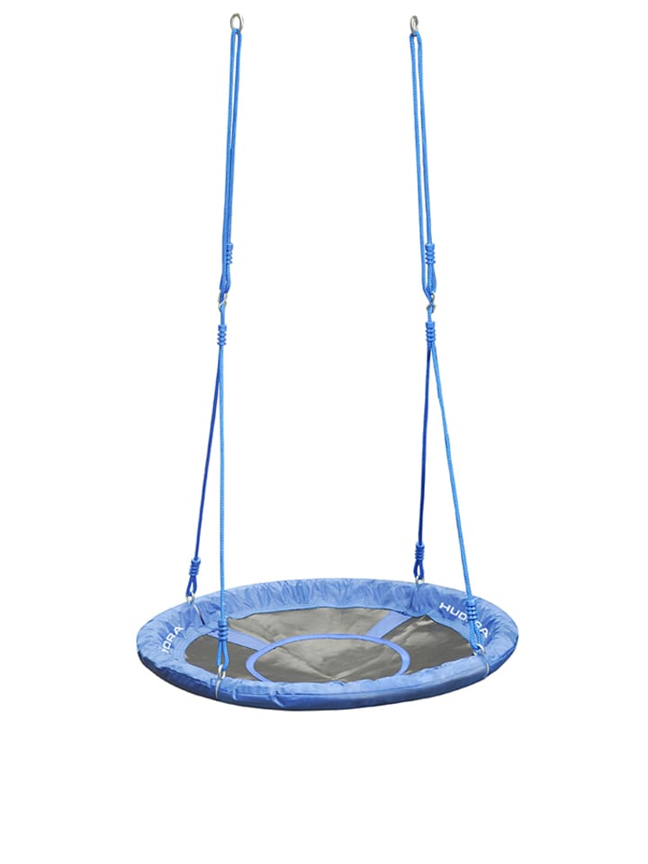 Hudora Huśtawka w kolorze niebiesko-czarnym - Ø 90 cm - 3+ rozmiar: onesize