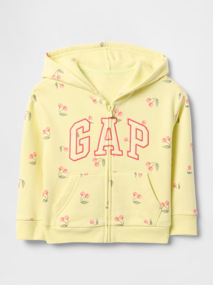 GAP Bluza w kolorze żółto-jasnoróżowo-zielonym rozmiar: 104