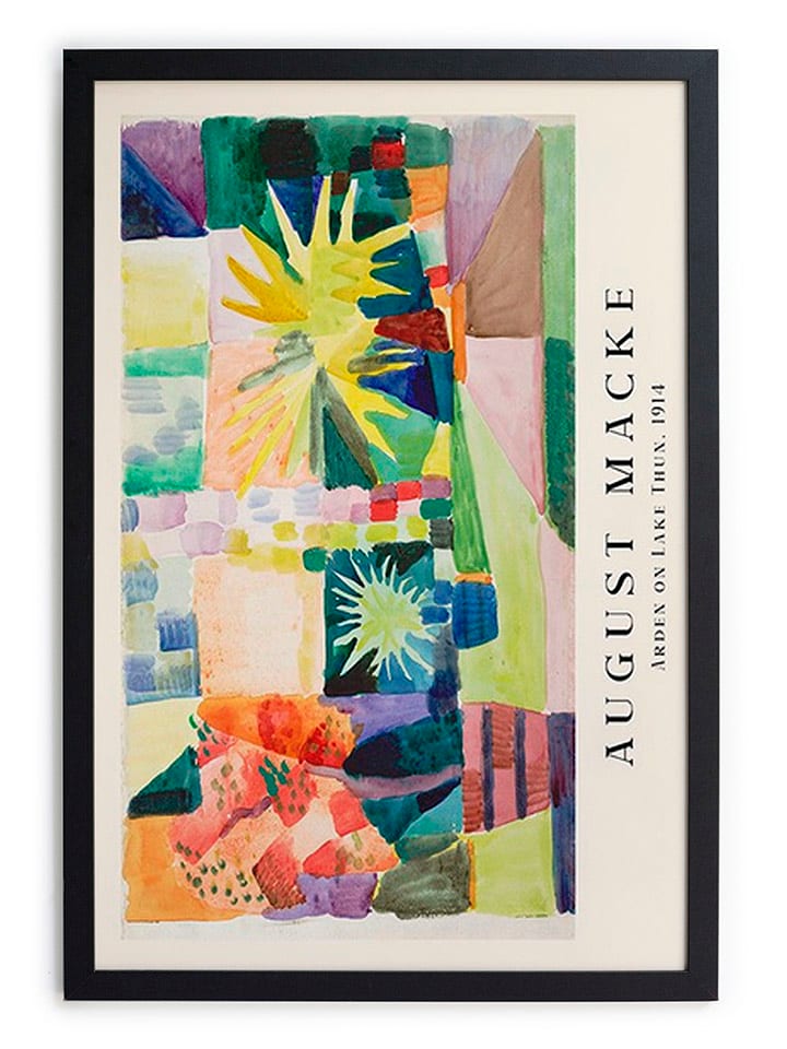 Madre Selva Druk artystyczny "August" w ramce - 30 x 40 cm rozmiar: onesize