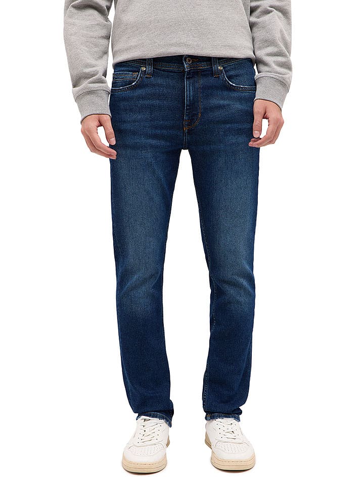 Mustang Dżinsy "Vegas" - Slim fit - w kolorze granatowym rozmiar: W33/L30