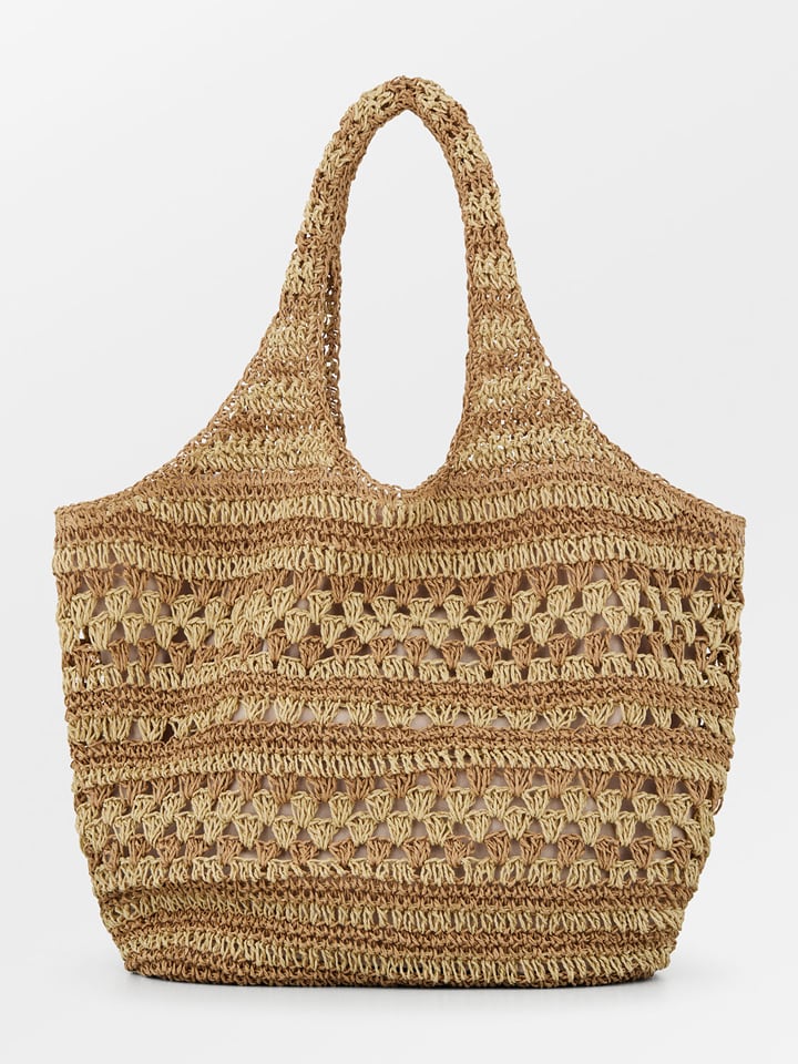 Becksöndergaard Shopper bag w kolorze jasnobrązowym - 36 x 60 cm rozmiar: onesize