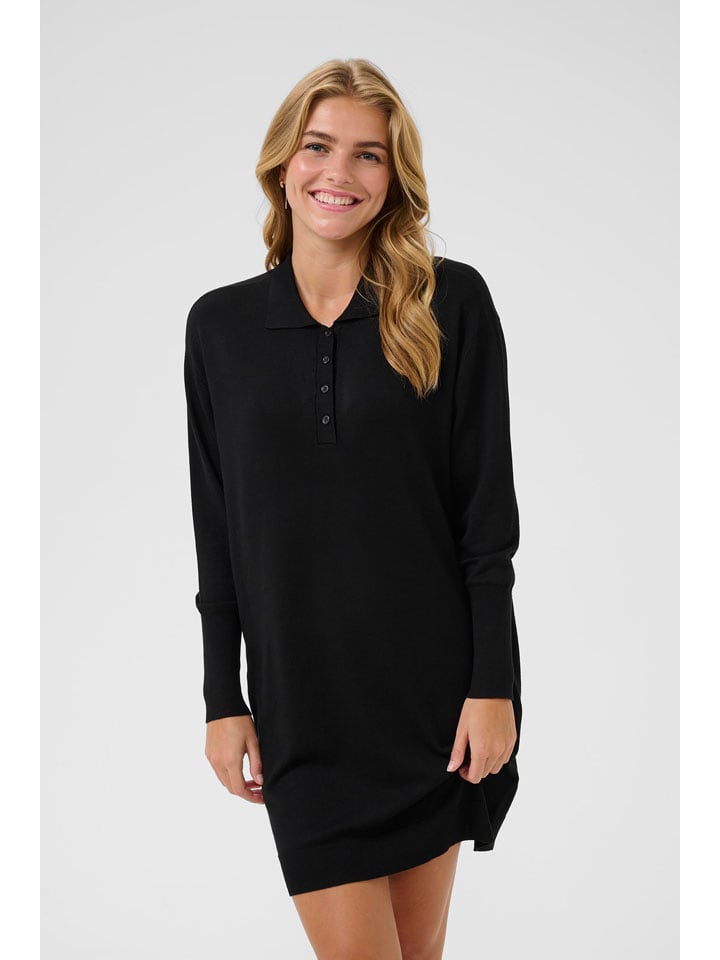 Kaffe Sukienka w kolorze czarnym rozmiar: XL