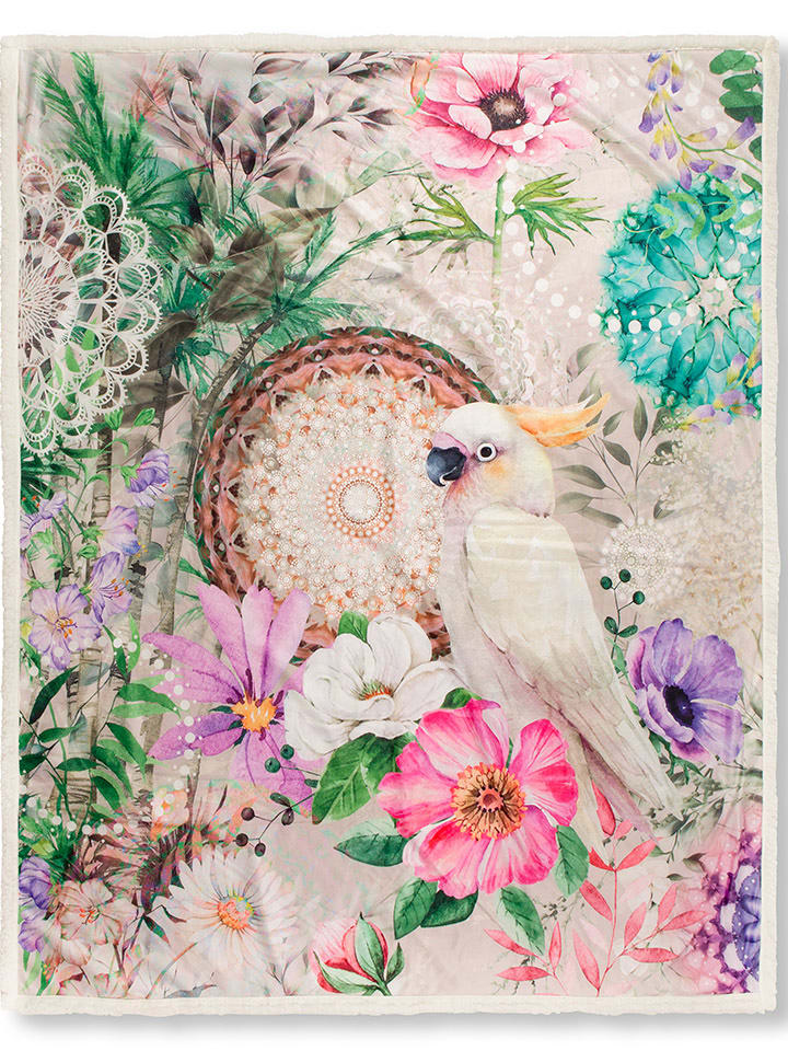 Hip Pled "Indah" ze wzorem rozmiar: 130x160 cm