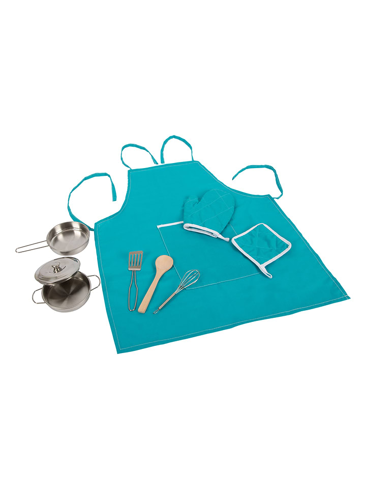 small foot Zestaw kuchenny z fartuchem - 3+ rozmiar: onesize