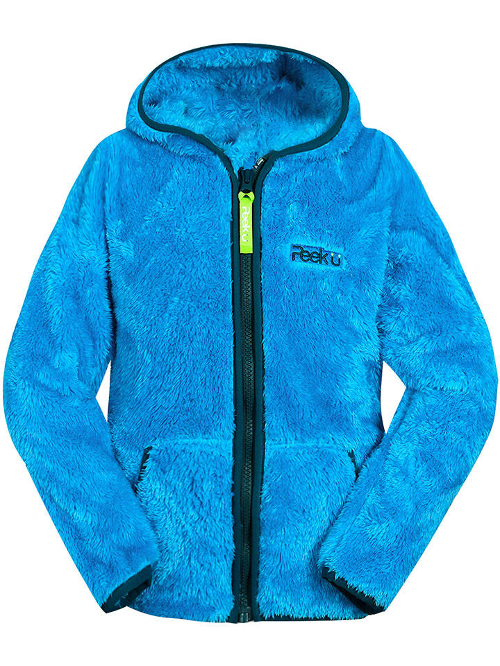 Peek U Kurtka polarowa "Fox" w kolorze niebieskim rozmiar: 98