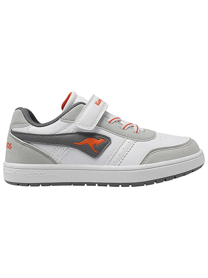 Kangaroos Sneakersy "K-CA Shaggy EV" w kolorze szaro-białym rozmiar: 31