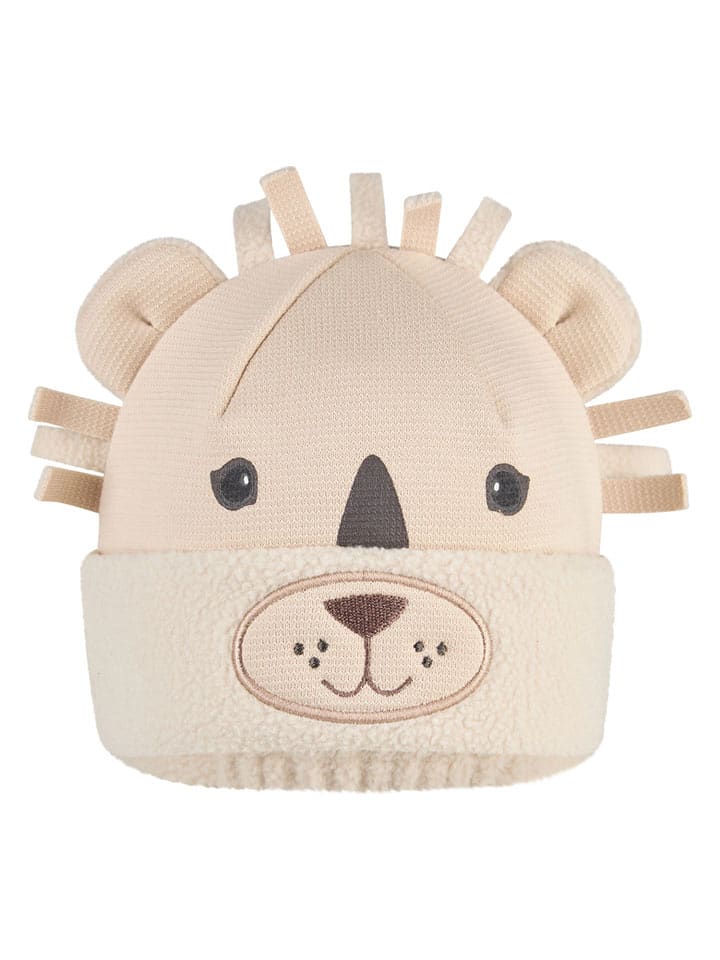 Sterntaler Czapka beanie w kolorze beżowym rozmiar: 47 cm