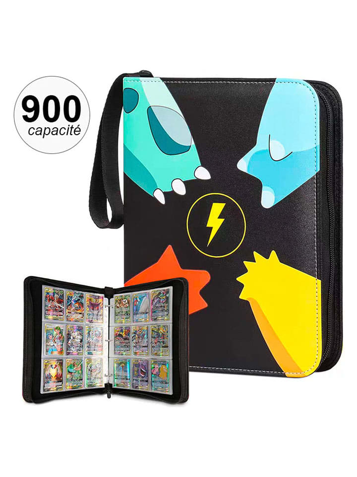 Techkidz Album kolekcjonerski "Pokémon" w kolorze czarnym ze wzorem rozmiar: onesize