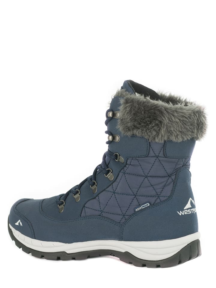 Westfjord Botki zimowe "Katla" w kolorze niebieskim rozmiar: 37