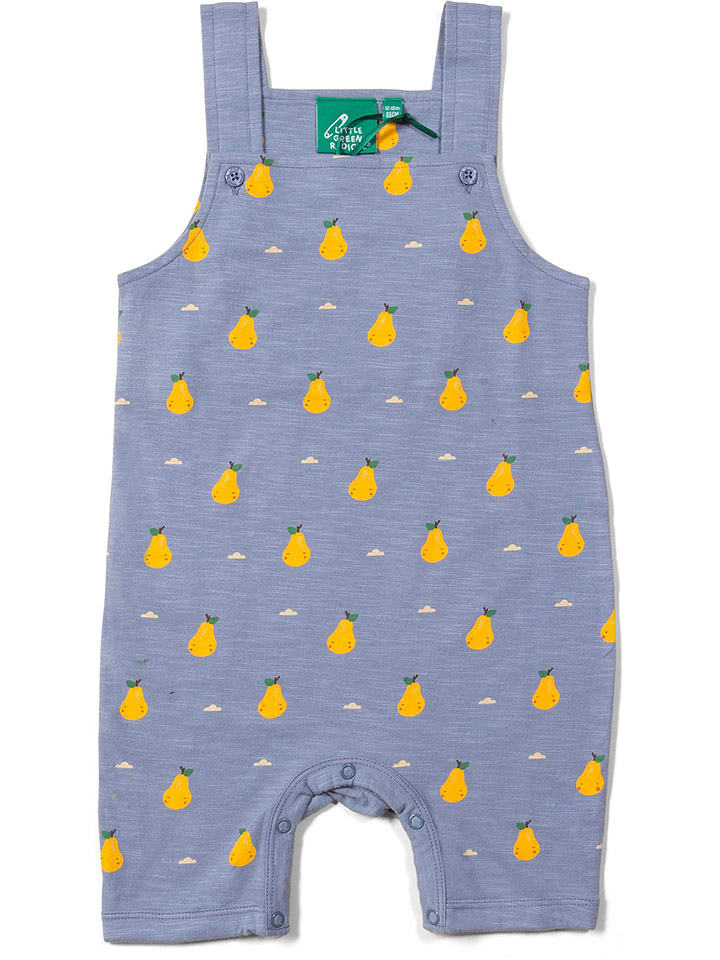 Little Green Radicals Ogrodniczki w kolorze niebieskim rozmiar: 86