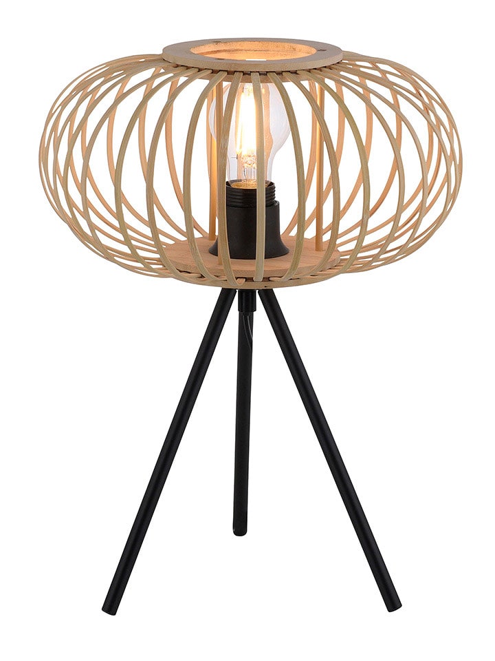 Just Light Lampa stołowa "Racoon" w kolorze jasnobrązowym - wys. 41 x Ø 32 cm rozmiar: onesize