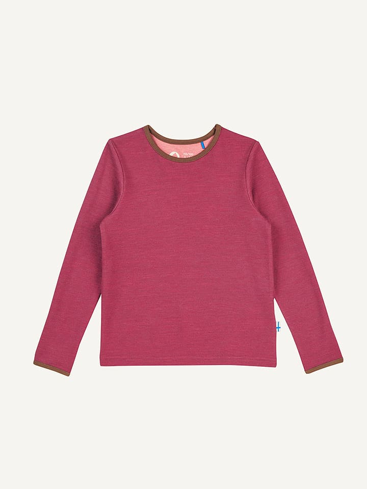 finkid Koszulka "Taamo Wool" w kolorze czerwonym rozmiar: 90/100