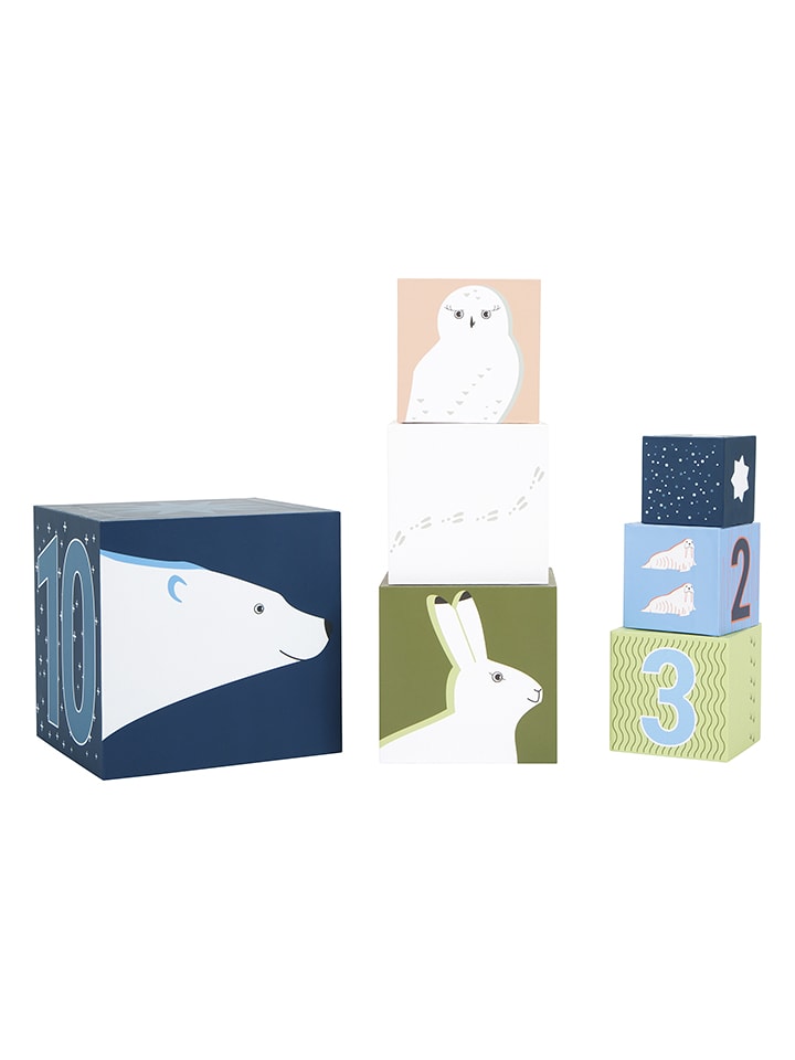 small foot Kostki do układania "Arctic" - 12 m+ rozmiar: onesize