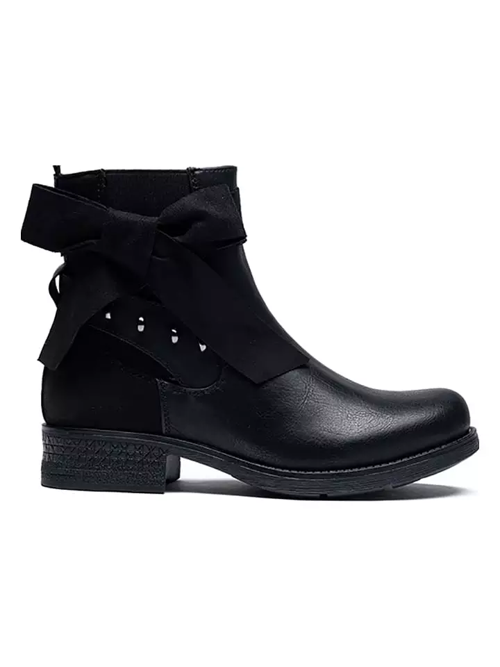 Foreverfolie Botki w kolorze czarnym rozmiar: 37