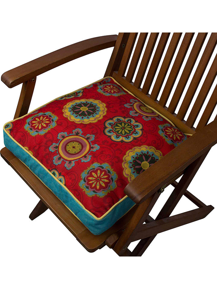 ABERTO DESIGN Poduszka w kolorze czerwonym rozmiar: 42x42 cm