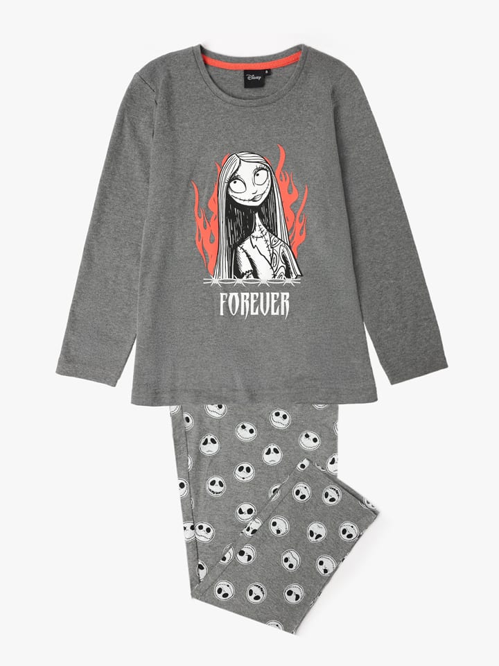 Disney Piżama "Disney" w kolorze szarym rozmiar: 128