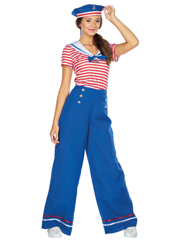 Rubie`s 2-częściowy kostium w kolorze czerwono-niebieskim rozmiar: 40