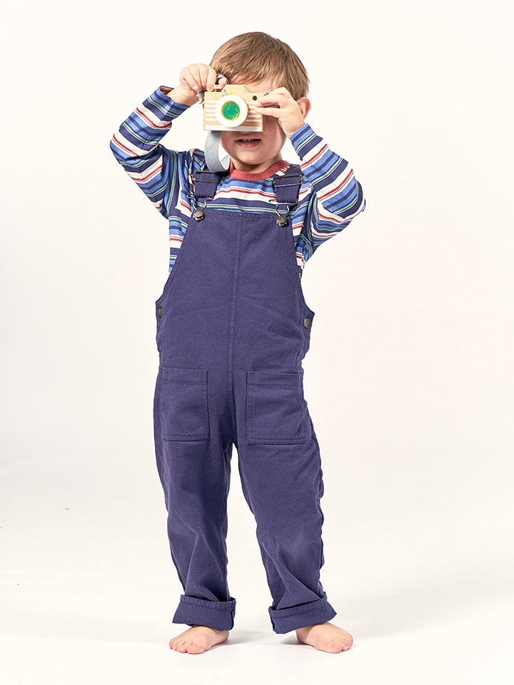 Sense Organics Koszulka "Luke" w kolorze niebieskim rozmiar: 128