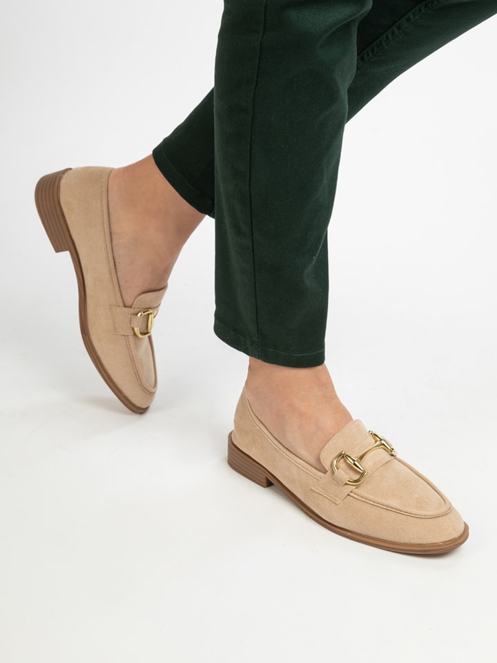 Bellucci Mokasyny w kolorze khaki rozmiar: 36