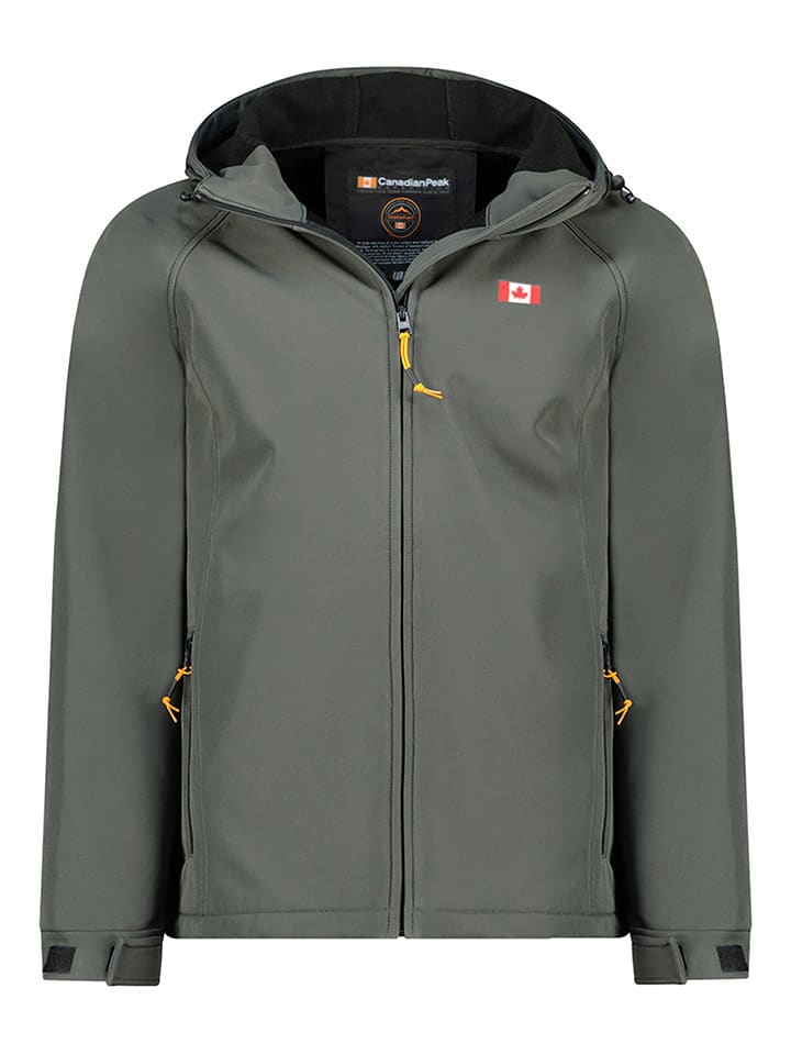 Canadian Peak Kurtka softshellowa "Tamigoloreak" w kolorze szarym rozmiar: 3XL