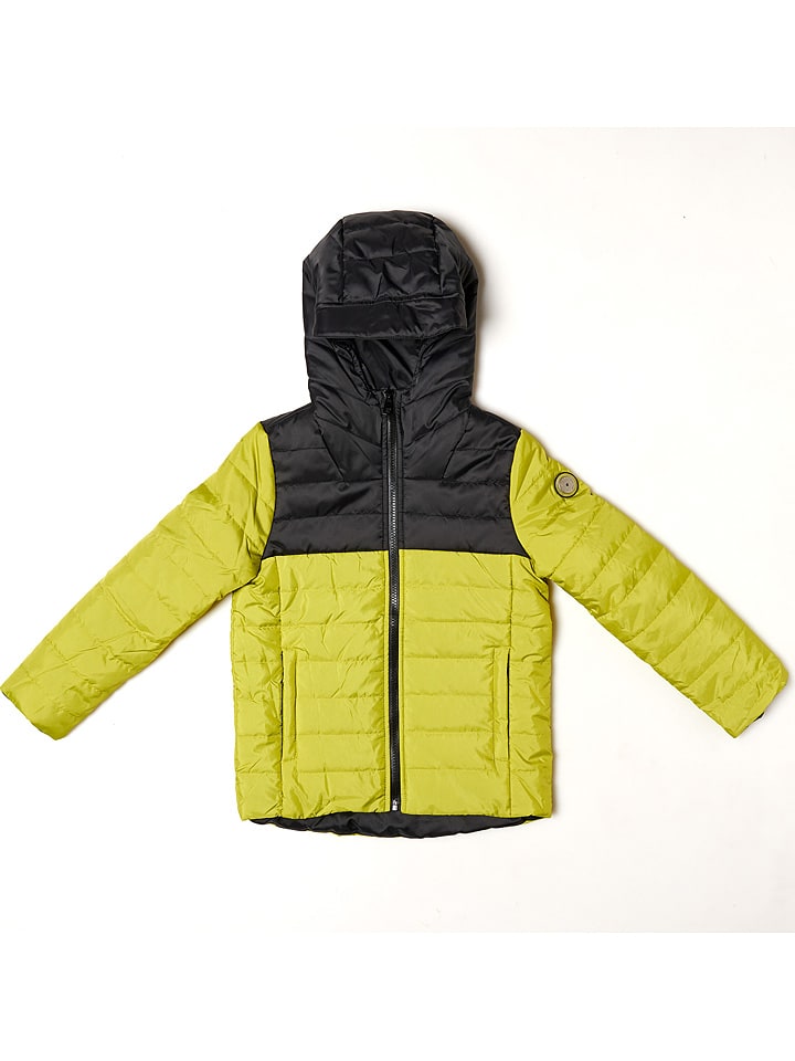 HULABALU Kurtka pikowana "Malthe" w kolorze żółtym rozmiar: 110/116