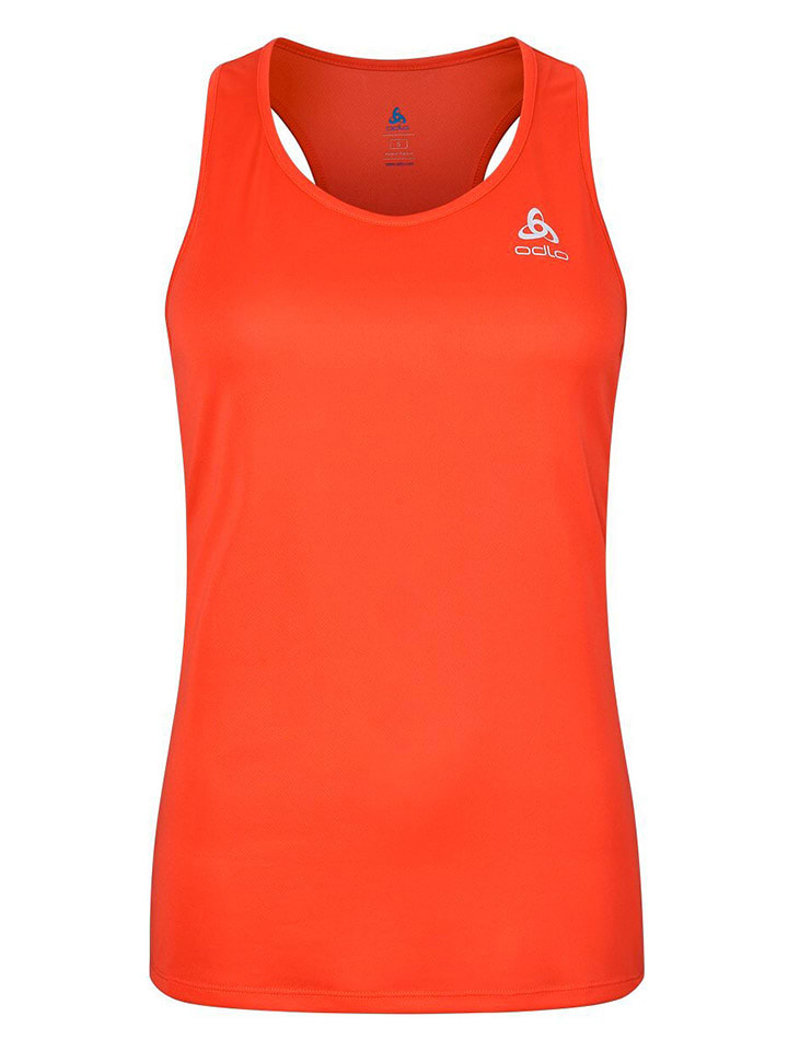 Odlo Top sportowy "Essential" w kolorze pomarańczowym rozmiar: XS
