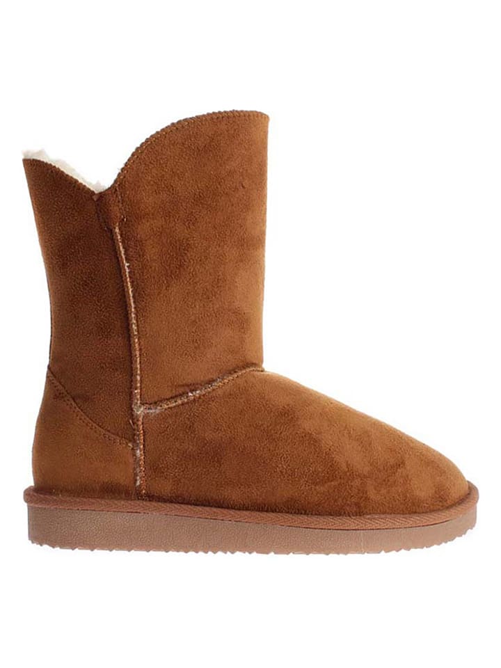 ISLAND BOOT Kozaki zimowe "Adeline" w kolorze jasnobrązowym rozmiar: 38