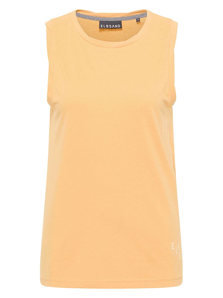 ELBSAND Top "Meevia" w kolorze pomarańczowym rozmiar: XL