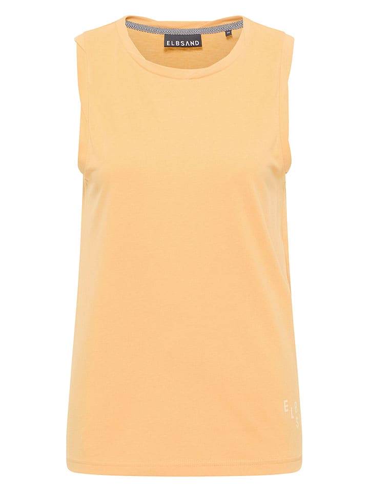 ELBSAND Top "Meevia" w kolorze pomarańczowym rozmiar: XL