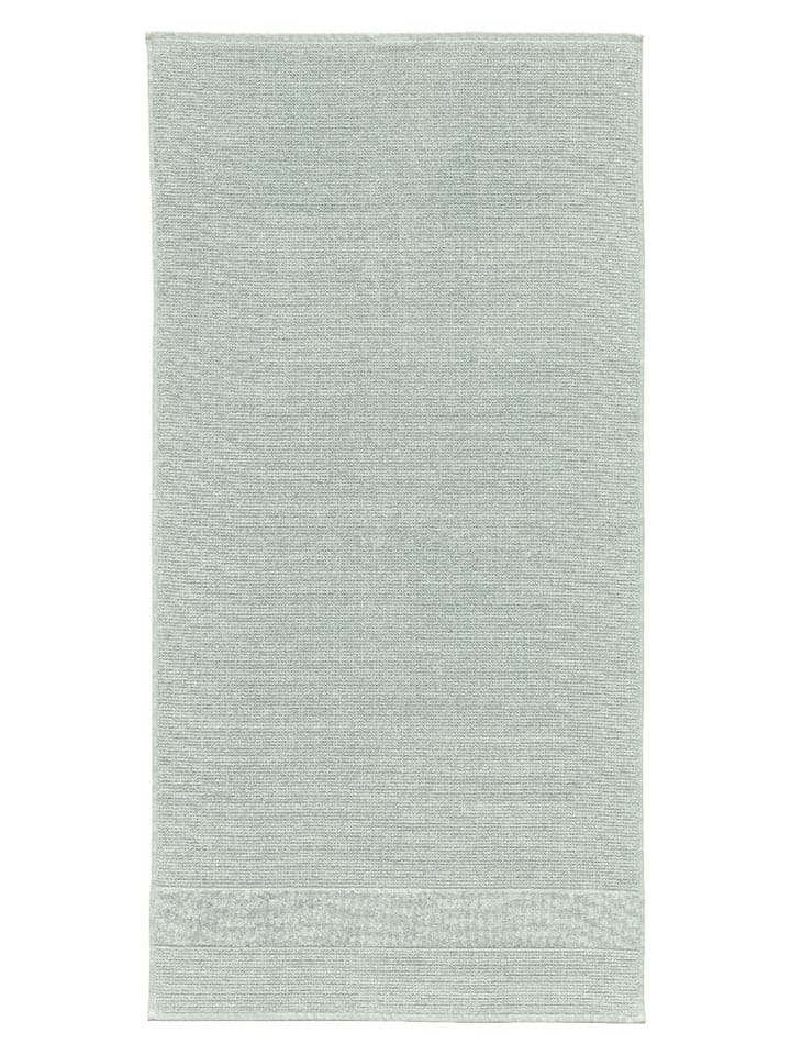 Schiesser Ręcznik "Turin" w kolorze zielonym do sauny rozmiar: 75x200 cm