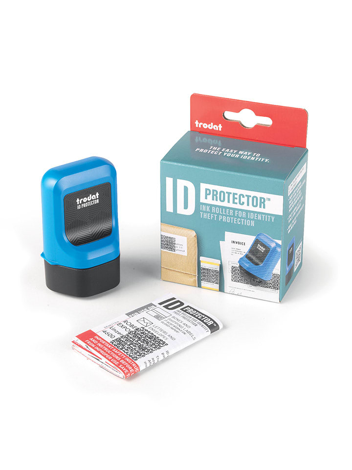trodat Stempel "ID Protector" w kolorze niebieskim rozmiar: onesize