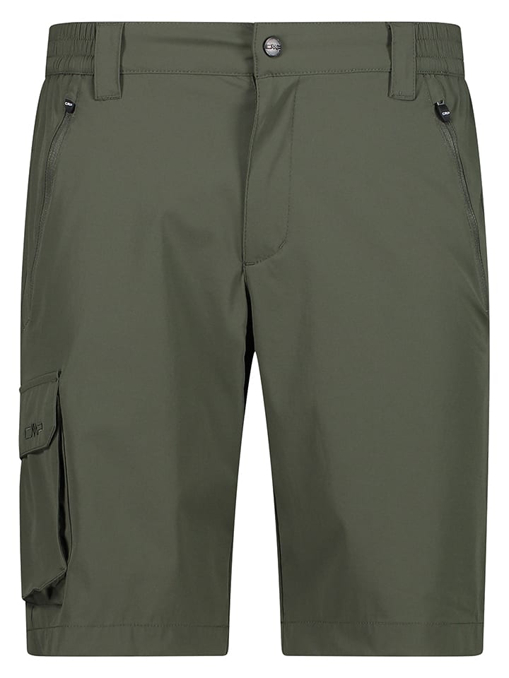 CMP Bermudy trekkingowe w kolorze oliwkowym rozmiar: 44